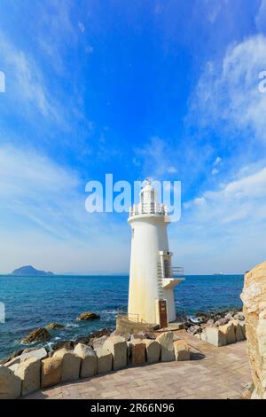 Iragomisaki Leuchtturm Stockfoto