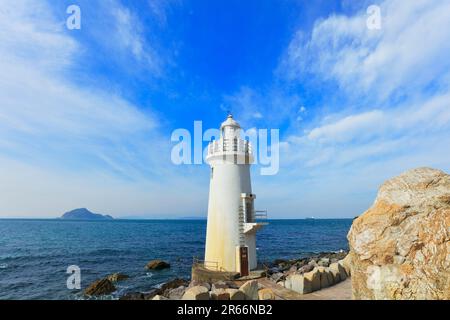 Iragomisaki Leuchtturm Stockfoto