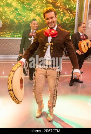 DORAL, FLORIDA - 7. JUNI: Pablo Montero wird am 7. Juni 2023 bei der Morgenshow „Despierta America“ der Univision in Doral, Florida, gesehen. (Foto: Alberto E. Tamargo/Sipa USA) Stockfoto