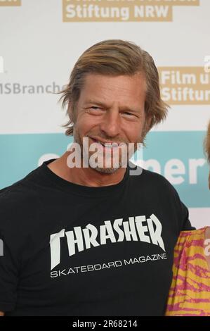 Köln, Deutschland. 06. Juni 2023. Schauspieler Henning Baum nimmt an der Sommertagung der Film- und Medienstiftung NRW Credit: Horst Galuschka/dpa/Alamy Live News 2023 Teil Stockfoto