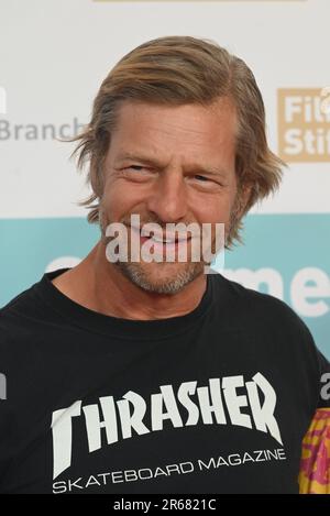 Köln, Deutschland. 06. Juni 2023. Schauspieler Henning Baum nimmt an der Sommertagung der Film- und Medienstiftung NRW Credit: Horst Galuschka/dpa/Alamy Live News 2023 Teil Stockfoto