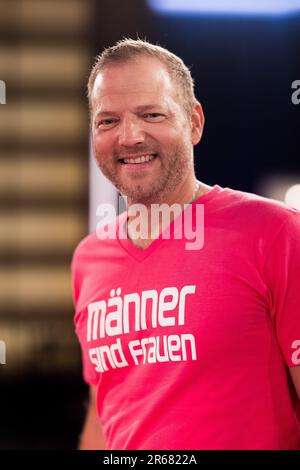 Köln, Deutschland. 07. Juni 2023. Mario Barth, Komiker, aufgenommen nach der Talkshow "Kölner Treff" in den WDR-Studios in Bocklemünd. Kredit: Rolf Vennenbernd/dpa/Alamy Live News Stockfoto