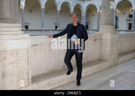 Rom, Italien. 07. Juni 2023. Beppe Convertini nimmt an der Premio Margutta 2023 im Palazzo della Cancelleria Teil. Kredit: SOPA Images Limited/Alamy Live News Stockfoto