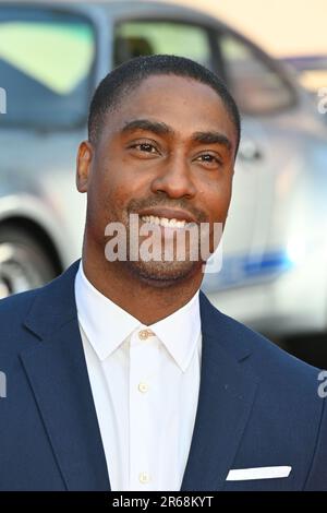 London, Großbritannien. 7. Juni 2023. Simon Webbe bei Transformers Rise of the Beasts, der europäischen Premiere, am Cineworld Leicester Square, London. Kredit: Nils Jorgensen/Alamy Live News Stockfoto