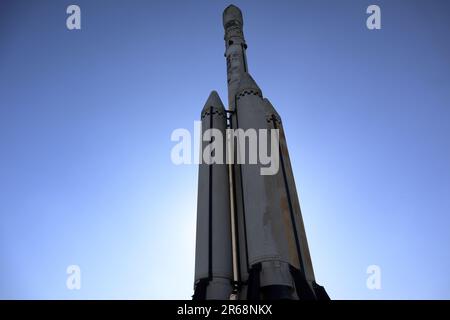 Brasilianisches Satellitenstartfahrzeug, VLS Stockfoto