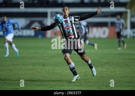 Ponta Grossa, Brasilien. 07. Juni 2023. PR - PONTA GROSSA - 07/06/2023 - BRASILEIRO C 2023, OPERARIO X PAYSANDU - Vinicius Popo Spieler von Operario während eines Spiels gegen Paysandu im Germano Kruger Stadion für die brasilianische Meisterschaft C 2023. Foto: Joao Vitor Rezende Borba/AGIF/Sipa USA Kredit: SIPA USA/Alamy Live News Stockfoto