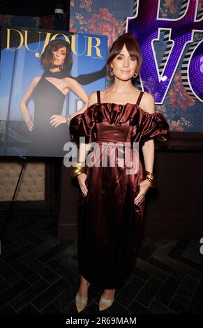 7. Juni 2023, New York, New York, USA: Rose Byrne feiert ihre Sommerausgabe Isuue DuJour Magazine Party im LAVO in New York. (Kreditbild: © Photo Image Press via ZUMA Press Wire) NUR ZUR REDAKTIONELLEN VERWENDUNG! Nicht für den kommerziellen GEBRAUCH! Stockfoto