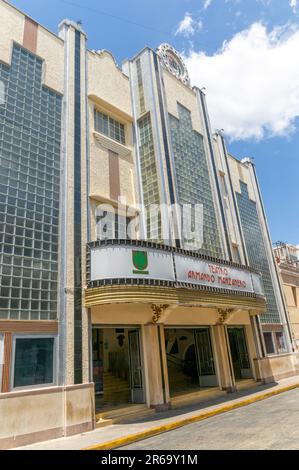 Teatro Armando Manzanero Theatergebäude, Merida, Yucatan State, Mexiko, erbaut als Kino 1949 Stockfoto