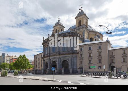 Madrid, Spanien - Juni 06 2018: Die Königliche Basilika des Heiligen Franziskus der große (auf Spanisch: Real Basílica de san Francisco el Grande) ist eine römische Katholi Stockfoto