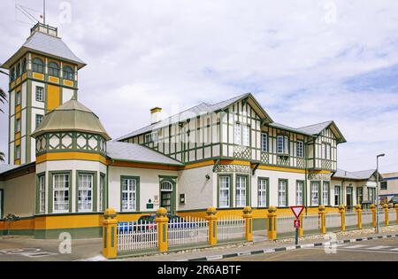 Woermann House in Swakopmund, Namibia, Woermann House in Swakopmund, Namibia Stockfoto