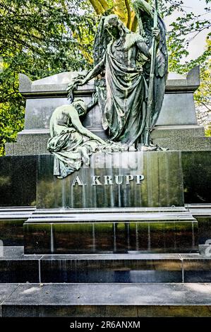 Essen (NRW, Deutschland): Familienfriedhof der Familie Krupp in Essen Bredeney; Friedhof der Familie Krupp Stockfoto