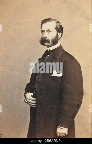 Alexander Brown Mott (1826-1889) war ein amerikanischer Chirurg und Soldat, Historisch, digital Restaurant Reproduktion von einer Vorlage aus dem 19. Jahrhundert / Alexander Brown Mott (1826 - 1889) war ein amerikanischer Chirurg und Soldat, eine historische, digital restaurierte Reproduktion eines Originals aus dem 19. Jahrhundert Stockfoto