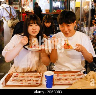 CUPNOODLES MUSEUM YOKOHAMA JAPAN Stockfoto