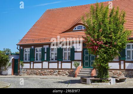 Grimmen an der Ostsee in Mecklenburg-Vorpommern Stockfoto