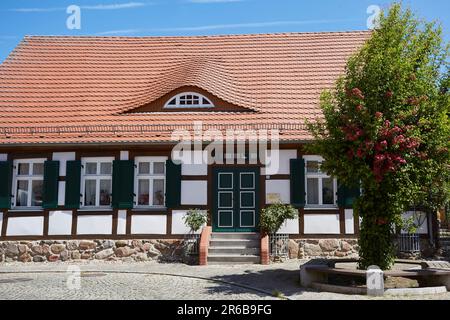 Grimmen an der Ostsee in Mecklenburg-Vorpommern Stockfoto