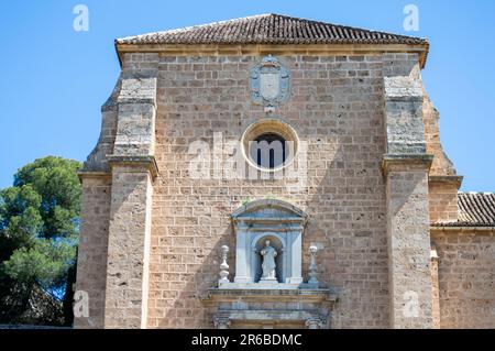 GRANADA, SPANIEN - 5. APRIL 2023: Die barocke Sakristei in der Kirche Monasterio de la Cartuja (Monasterio de Nuestra Señora de la Asunción) in Granada, Spai Stockfoto