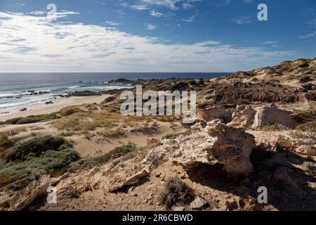 Cape Naturaliste Landzunge im Südwesten Westaustraliens an der Geographe Bay, dem nördlichsten Punkt der Leeuwin-Naturaliste Ride Stockfoto