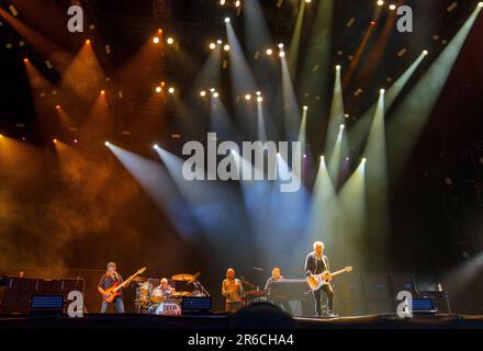 Solvesborg, Schweden, 8. Juni, 2023. Tag 2 Deep Purple (GB) tritt beim Sweden Rock Festival auf. Kredit: Peo Mšller/Alamy Live News Stockfoto