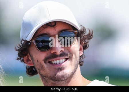 Misano Adriatico, Italien. 03. Juni 2023. Francesco Bagnaia, bekannt als Pecco, wurde während der FIM SBK Superbike World Championship Pirelli Emilia-Romagna Runde auf dem Misano World Circuit gesehen. (Foto: Fabrizio Carabelli/SOPA Images/Sipa USA) Guthaben: SIPA USA/Alamy Live News Stockfoto