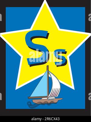 Flash Cards sind großartige Lerngeräte. Vektordarstellung. Stock Vektor