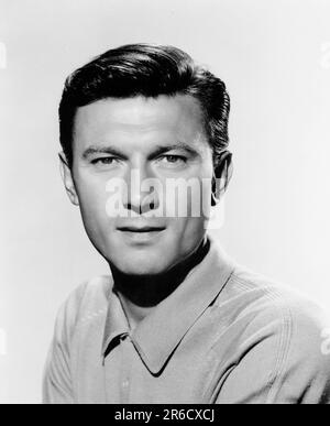 Lawrence Harvey, Head and Shoulders Publicity Portrait for the Film, „Walk on the Wild Side“, Columbia Pictures, 1962 Stockfoto