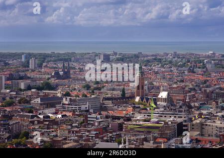 Architektur in Den Haag Stockfoto