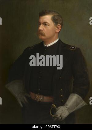 George Brinton McClellan. Öl auf Segeltuch. Datum: 1888. MUSEUM: NATIONALE PORTRÄTGALERIE. Stockfoto