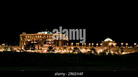 Eines der besten, teuersten und luxuriösesten Hotels der Welt ist in Abu Dhabi Stockfoto