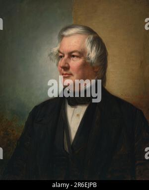 Millard Fillmore. Öl auf Segeltuch. Datum: 2. Dezember 1857. MUSEUM: NATIONALE PORTRÄTGALERIE. Stockfoto