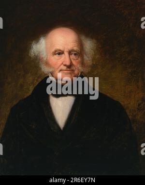 Martin Van Buren. Öl auf Segeltuch. Datum: 15. April 1857. MUSEUM: NATIONALE PORTRÄTGALERIE. Stockfoto