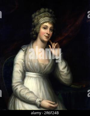 Frau Joshua Johnson. Datum: N.V. Öl auf Leinwand. Museum: Smithsonian American Art Museum. Stockfoto