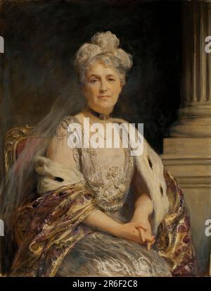 Mrs. Cass Gilbert. Datum: 1926. Öl auf Segeltuch. Museum: Smithsonian American Art Museum. Stockfoto