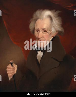 Andrew Jackson. Öl auf Segeltuch. Datum: 1840. MUSEUM: NATIONALE PORTRÄTGALERIE. Stockfoto