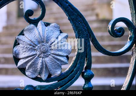 Die Kirche Lapa in Porto, Portugal, architektonische Merkmale Stockfoto