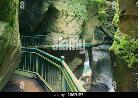 Orrido di Bellano Gorge, Comer See, Lombardei, Italien Stockfoto