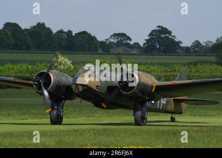 Bristol Blenheim Mk 1 G-BPIV, L6739 in Old Warden, Bedfordshire. Stockfoto