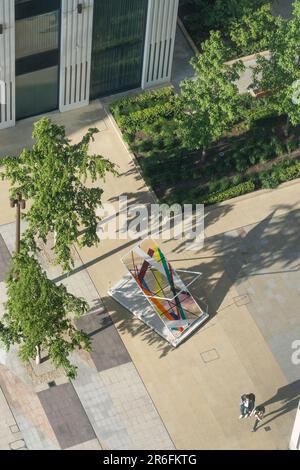 Jubilee Gardens ist ein belebter und beliebter Landschaftspark im Herzen von Londons South Bank Stockfoto