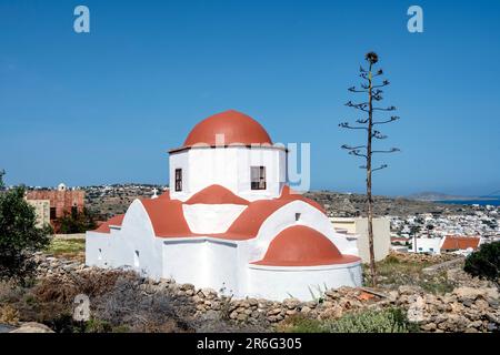 Griechenland, Dodekanes, Insel Kassos, Panagia, Kirche neben dem Sechs-Kirchen-Komplex Stockfoto