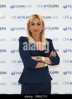 Mailand, Italien. 09. Juni 2023. Mailand, Italien OCEAN WEEK MAILAND Blue Economy Summit Veranstaltung an der Universität Bocconi organisiert von One Ocean Fondation Credit: Independent Photo Agency/Alamy Live News Stockfoto