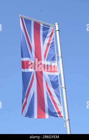 Britische Flagge Stockfoto