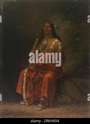 Gefleckter Schwanz. Öl auf Segeltuch. Datum: Ca. 1887. Museum: Smithsonian American Art Museum. Stockfoto