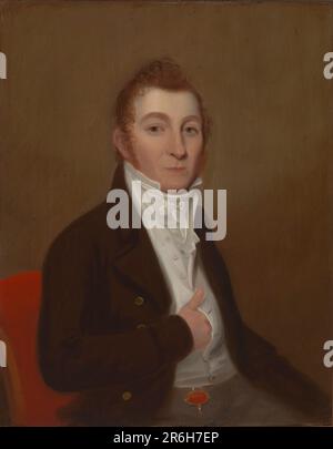 Thomas Davis. Datum: Ca. 1815. Öl auf Holz. Museum: Smithsonian American Art Museum. Stockfoto