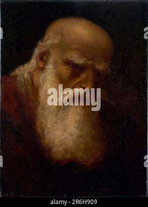 Der Heilige Lukas. Öl auf Segeltuch. Datum: Ca. 1869-1873. Museum: Smithsonian American Art Museum. Stockfoto