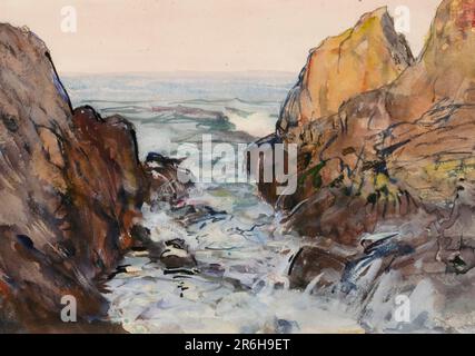 Unbenannt. Undurchsichtige Aquarelle und Aquarelle. Museum: Smithsonian American Art Museum. Stockfoto