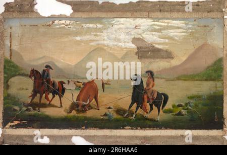 Buffalo Bill (William F. Cody) Datum: N.V. Öl auf Leinwand. Museum: Smithsonian American Art Museum. Stockfoto