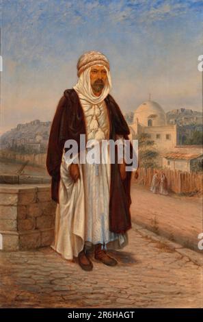 Kabyle Algerier. Öl auf Segeltuch. Datum: Ca. 1893. Museum: Smithsonian American Art Museum. Stockfoto