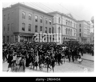 Feierlichkeiten zum Tag der Emanzipation in Richmond, Virginia, 1905 Stockfoto