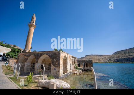 Ulu-Moschee im Halfeti-Bezirk Sanliurfa. Stockfoto