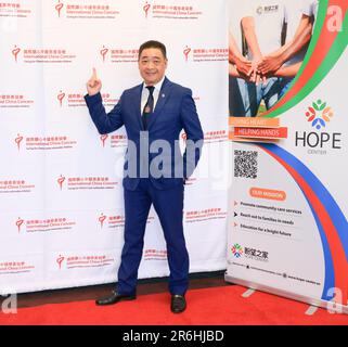 Yorba Linda, Kalifornien, USA. 5. Juni 2023. International China Concern (ICC) und American Friends of ICC „Stand for Children“ 30. Anniversary Celebration Pressekonferenz in der Richard Nixon Presidential Library and Museum in Yorba Linda, Kalifornien. Kredit: Sheri Determan Stockfoto