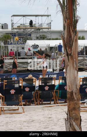 NCAA Beach Volleyball Championships 2023 in Gulf Shores, Alabama, USA Stockfoto